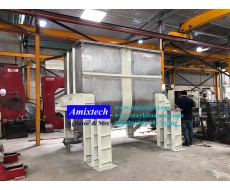 Máy trộn bột khô nằm ngang 5 tấn