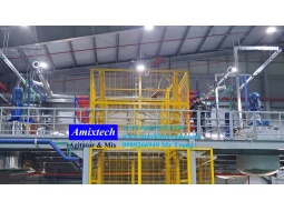 Bồn khuấy hóa chất sàn thao tác Amix-BK16