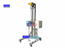Máy khuấy nâng điện khung inox 200 lít Amix-D09