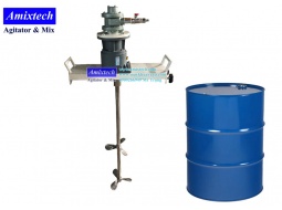 Máy khuấy khí nén gá phuy Amix-K04-V