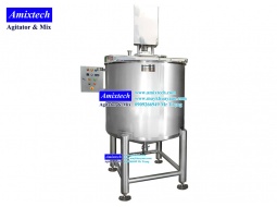 Bồn khuấy dầu gội nắp bán nguyệt