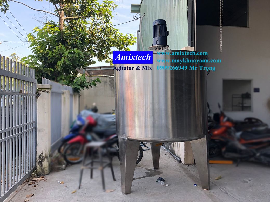 bồn khuấy hóa chất bằng inox 304