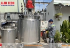 Ứng dụng của bồn khuấy gia nhiệt trong sản xuất thực phẩm: Từ kẹo, sữa đến nước sốt
